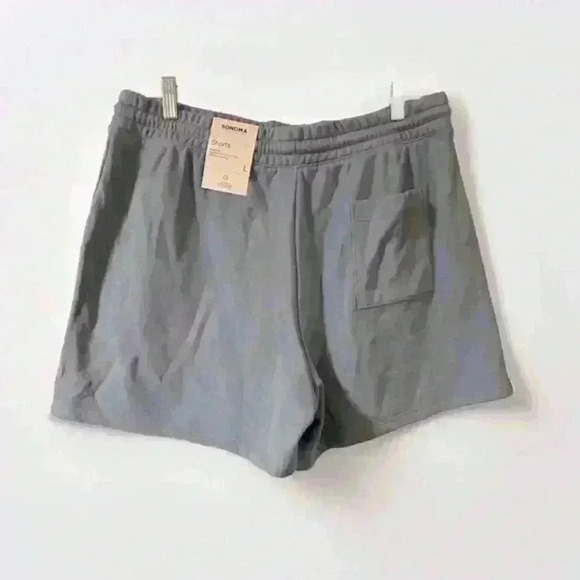 WOMENS LARGE SHORTS DRAWSTRING WAIST HIGH RISE REINFORCED THROUGH HIP AND THIGH - Picture 3 of 7